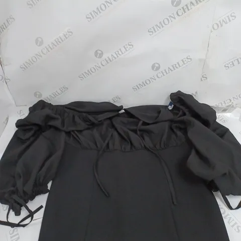 FRENCH CONNECTION COURTNEY CREPE MIX FITTED MINI DRESS - 10