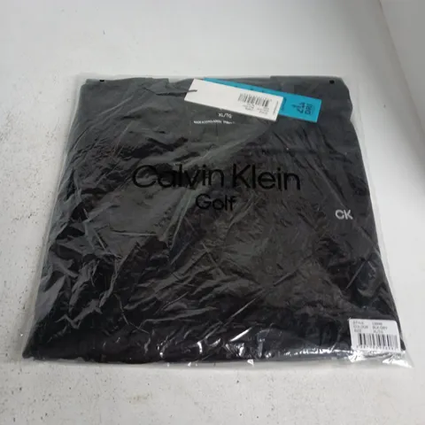 BAGGED CALVIN KLEIN GOLF 2 PACK TEES IN BLACK/GREY - XL