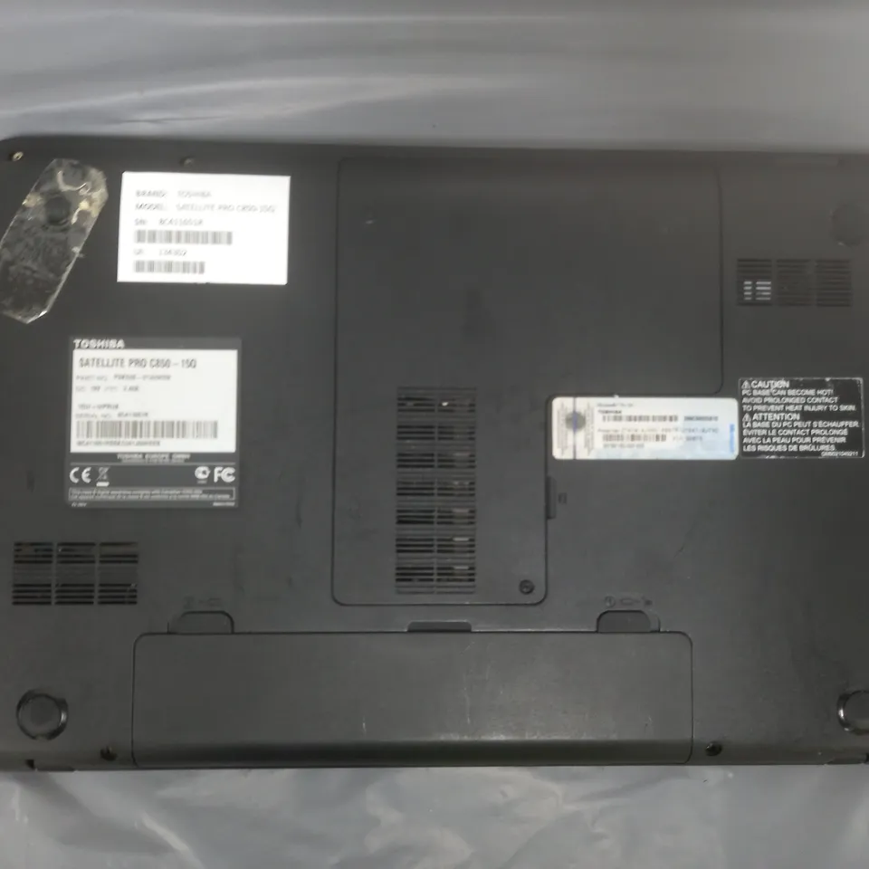 TOSHIBA SATELLITE PRO C850-15Q 15 INCH I3-2328M 2.20GHZ