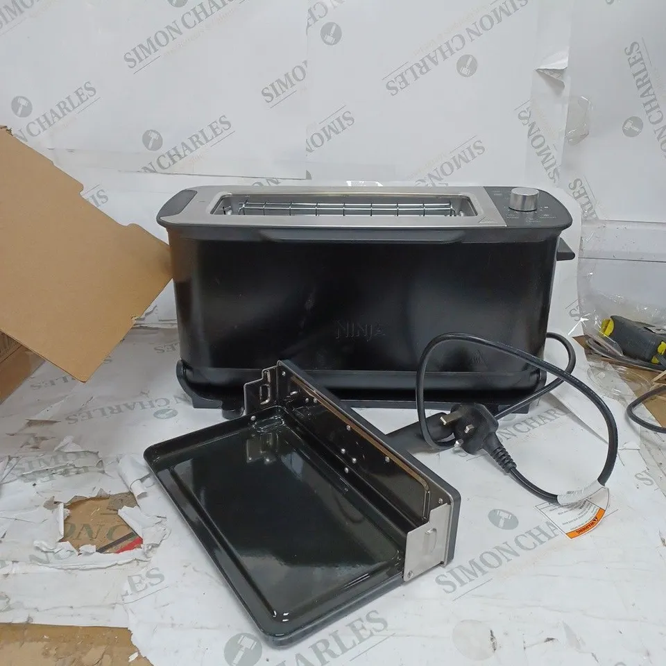 BOXED NINJA 2 IN 1 TOASTER & GRILL ST100UK