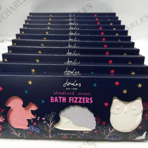LOT OF APPROX 12 JOULES WOODLAND ANIMAL BATH FIZZER SETS