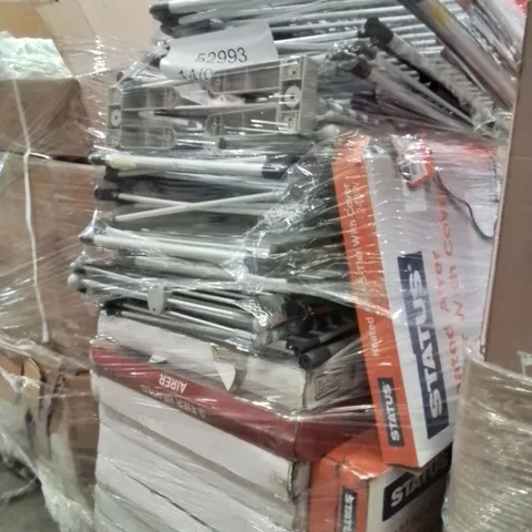 PALLET TO CONTAIN A LARGE QUANTITY OF HEATED CLOTHING AIRERS