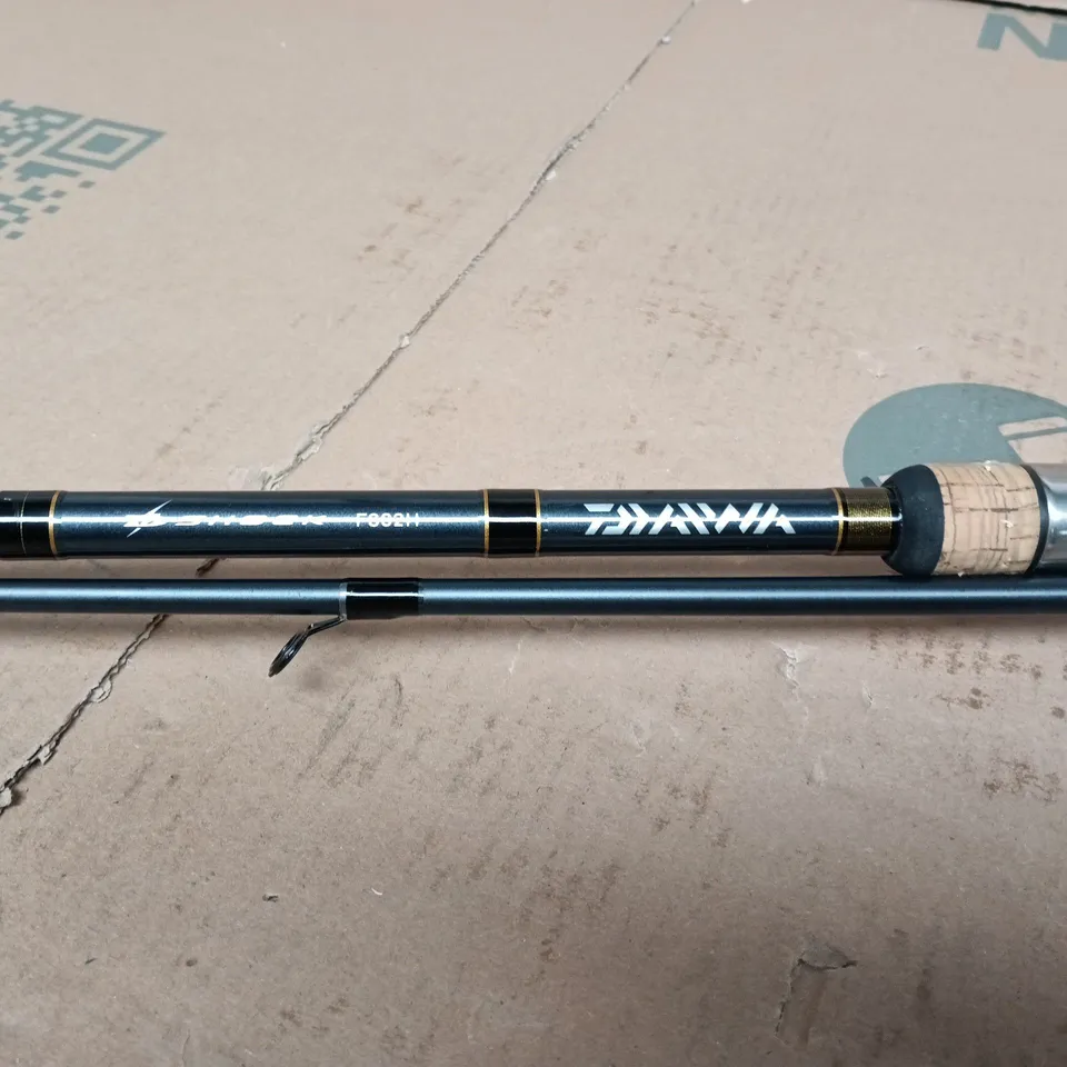 DAIWA D-SHOCK F802H FISHING ROD BOXED