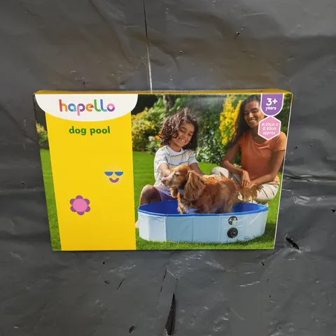 BOX OF 6 HAPELLO DOG POOLS IN BLUE 20CMX80CM