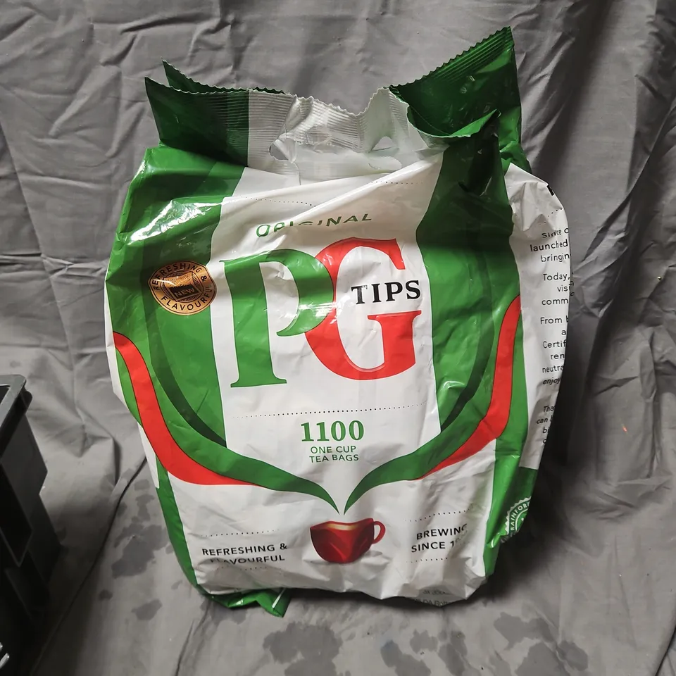 PG TIPS TEA BAGS 1100 ONE CUP BULK PACK 