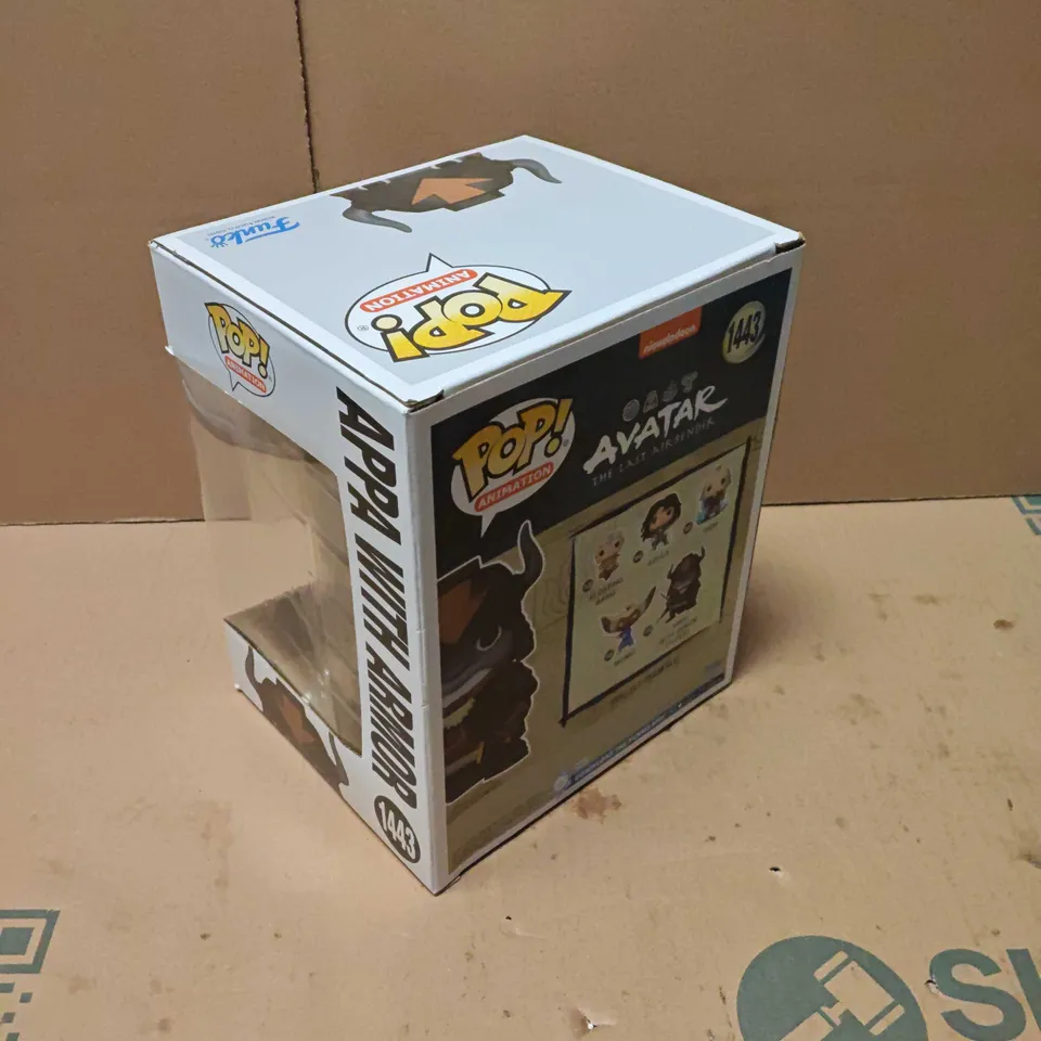 FUNKO POP! AVATAR – APPA WITH ARMOR VINYL FIGURE, BOXED (AVATAR: THE LAST AIRBENDER) NO. 1443