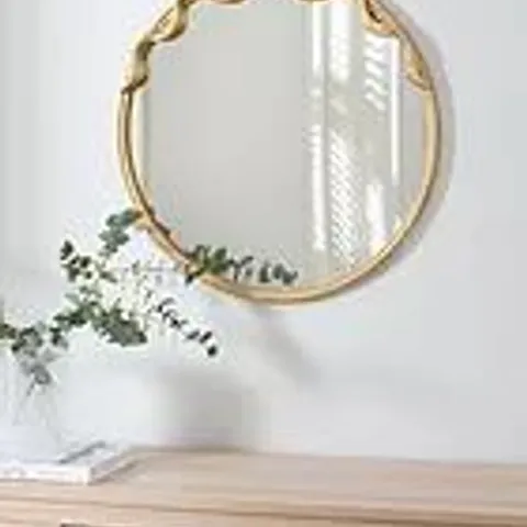 CIRCLE BOW MIRROR 60X64CM