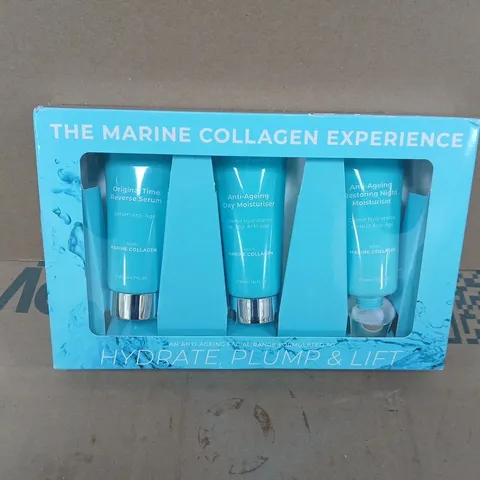 DOCTORS FORMULA - THE MARINE COLLAGEN EXPERIENCE – 3‑PIECE FACIAL SKINCARE SET (ORIGINAL TIME REVERSE SERUM; ANTI‑AGEING DAY MOISTURISER; ANTI‑AGEING RESTORING NIGHT MOISTURISER)