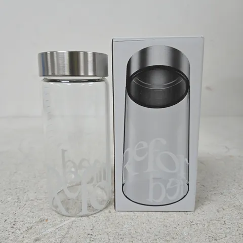 BOXED REFORMED GLASS BOTTLE