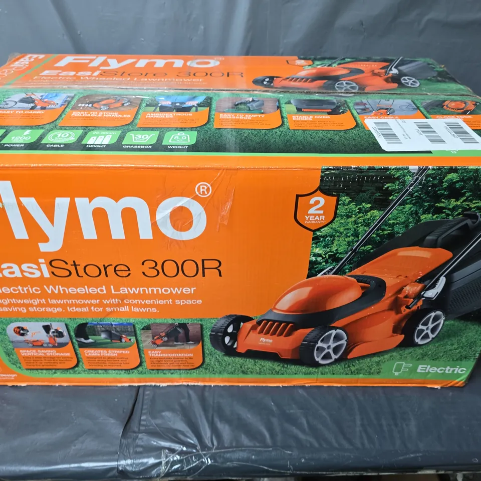 BOXED CORDED EASISTORE 300R ROTARY LAWNMOWER