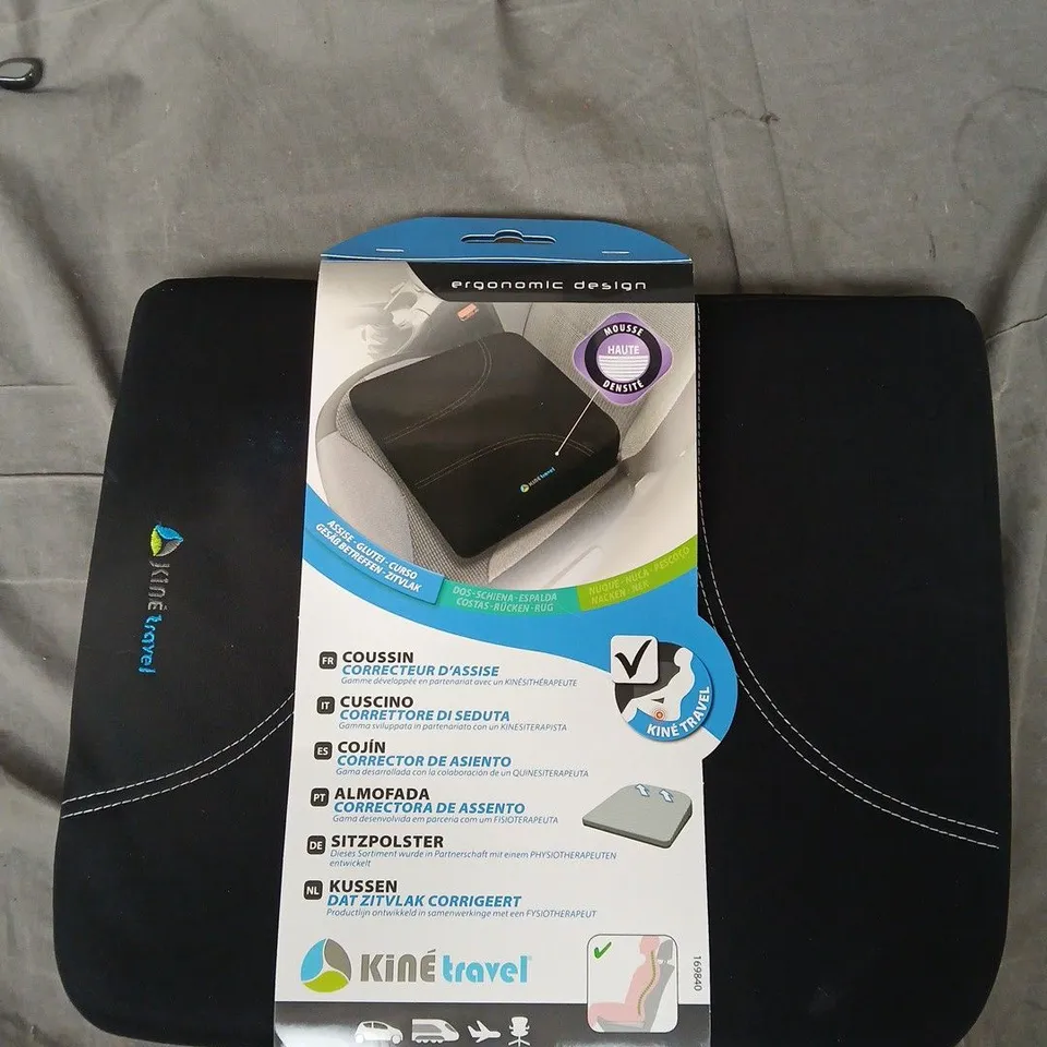 KINE TRAVEL 169840 SEAT PAD IN BLACK