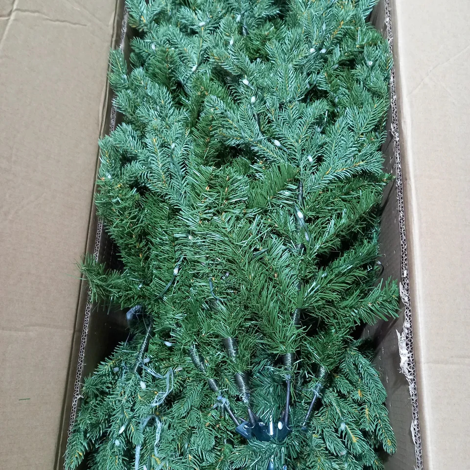 SANTA'S BEST PRE-LIT DEWDROP CHRISTMAS TREE - COLLECTION ONLY