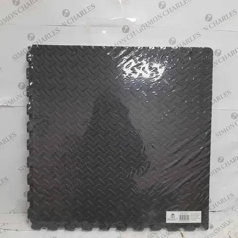 HOMEHUT BLACK FOAM MAT
