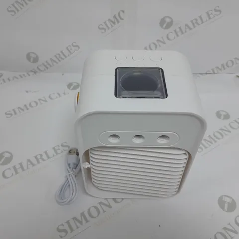 BOXED RECHARGEABLE PERSONAL SPACE COOLER FAN