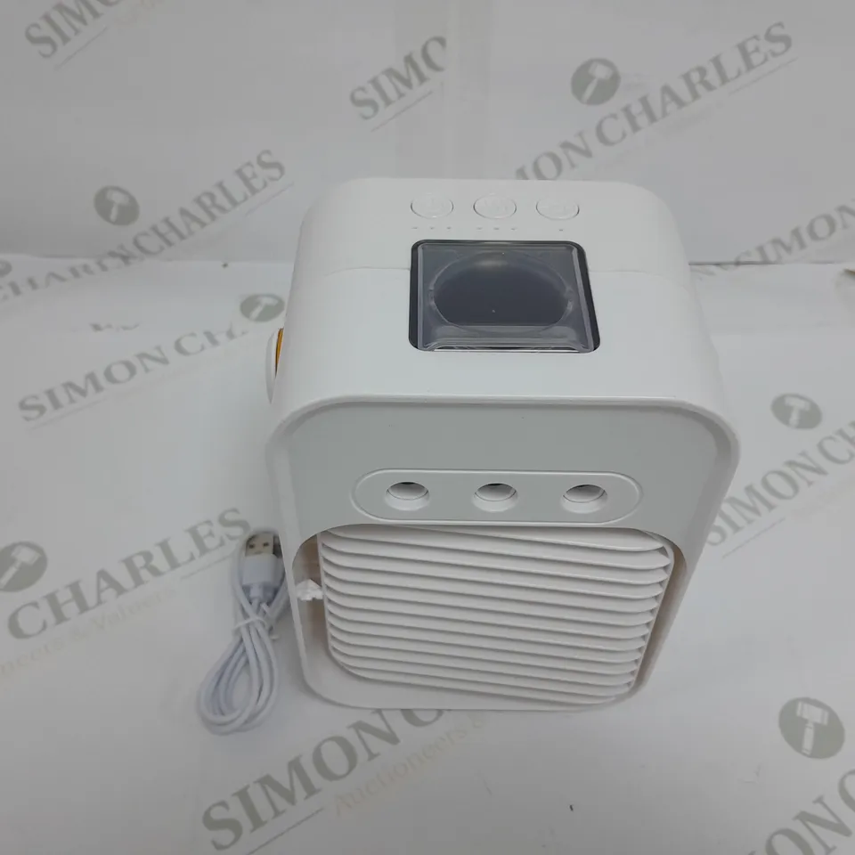BOXED RECHARGEABLE PERSONAL SPACE COOLER FAN