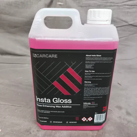 EZCARCARE INSTA GLOSS – GLOSS ENHANCING WAX ADDITIVE - 5L