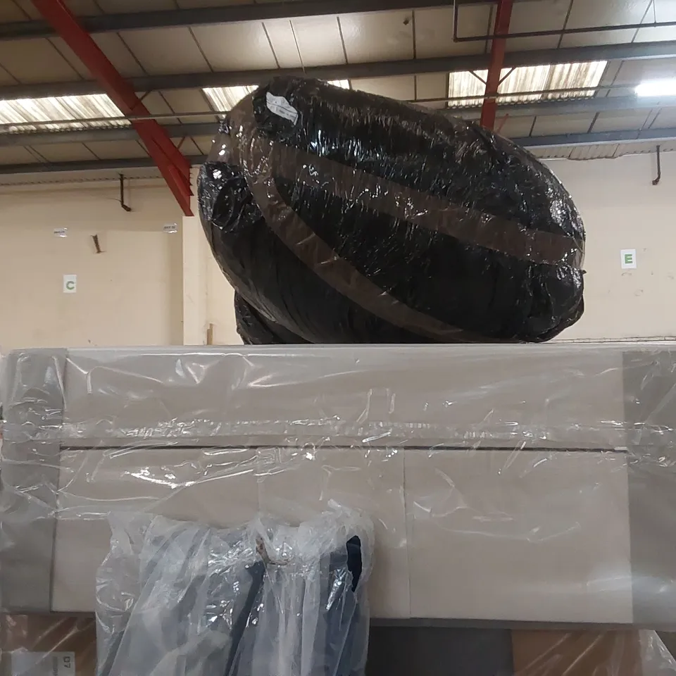 PALLET CONTAINING 5x ASSORTED DIVAN BASE PARTS, 3x HEADBOARDS ECT