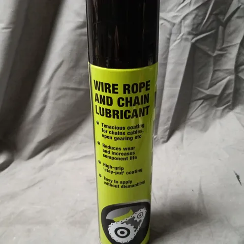 WIRE ROPE AND CHAIN LUBRICANT – 6 X AEROSOL CANS