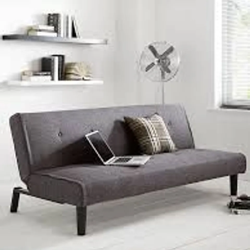 BOXED DAX SOFA BED - DARK GREY (1 BOX) RRP £229