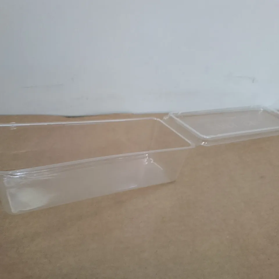 BOX CONTAINING 50 EVORETRO CLEAR PLASTIC PROTECTORS