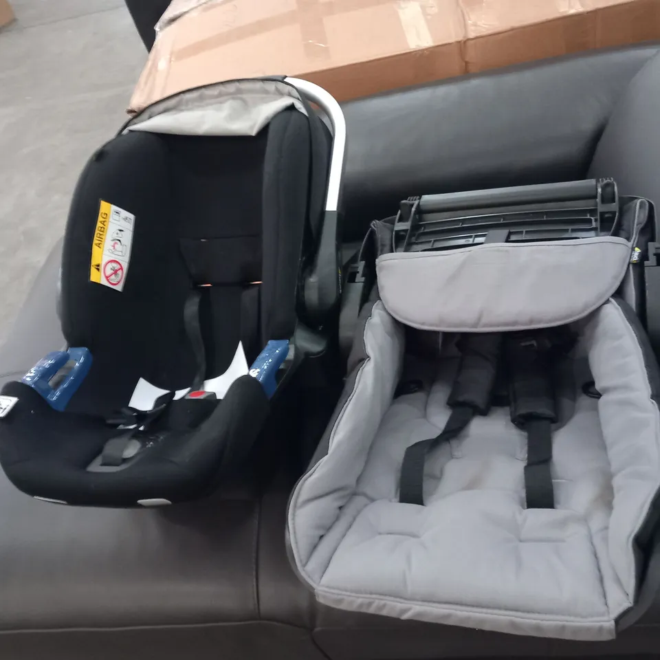 HAUCK STROLLER, CARRYCOT AND CAR SEAT