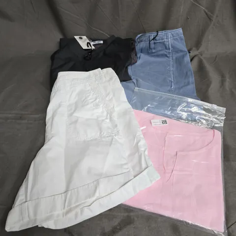 BOX OF APPROXIMATELY 20 ASSORTED CLOTHING ITEMS TO INCLUDE TROUSERS, WAISTCOAT, SHORTS, ETC