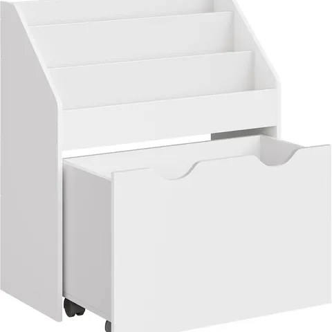 BOXED SONGMICS KIDS BOOKSHELF AND TOY ORGANISER