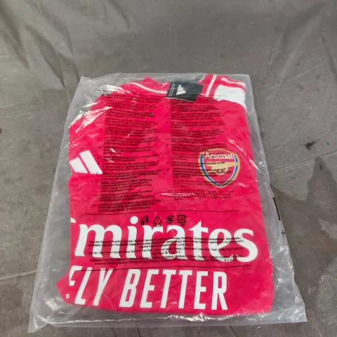 BAGGED ARSENAL FC HOME JERSEY - SIZE XL