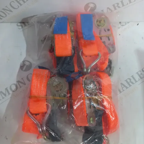 SET OF 4 RATCHET STRAPS