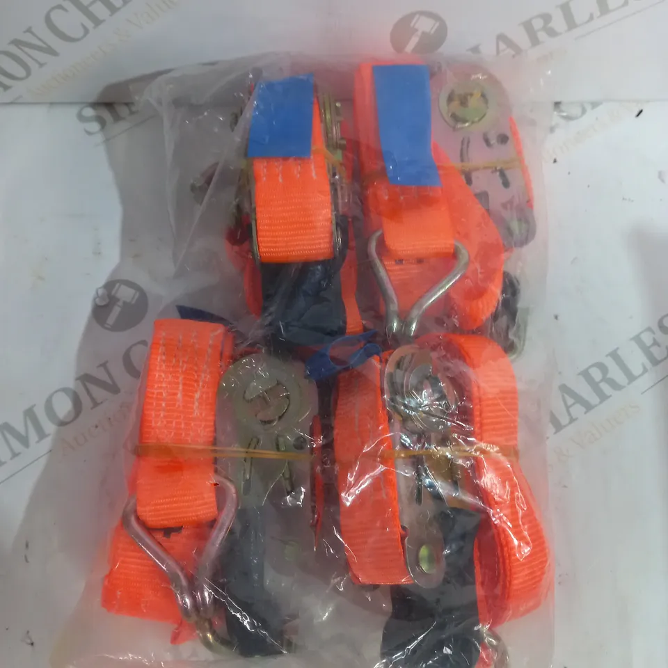 SET OF 4 RATCHET STRAPS 