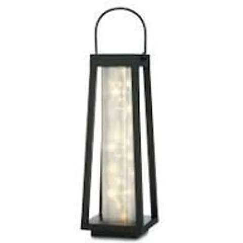 GARDEN REFLECTIONS WARM WHITE 3D EFFECT LED SOLAR LANTERN