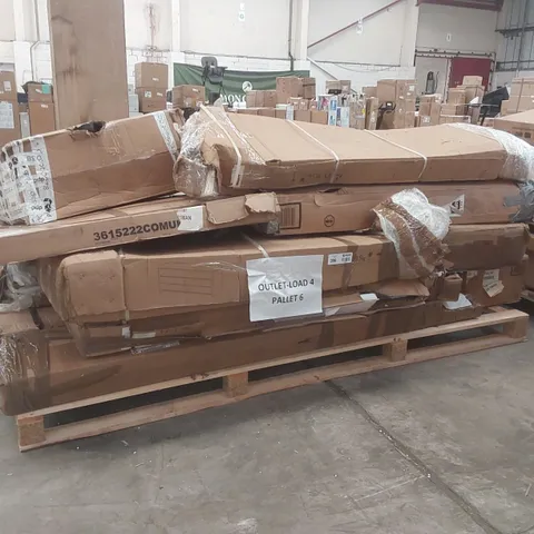 PALLET CONTAINING A LARGE QUANTITY OF ASSORTED DESIGNER FURNITURE PARTS