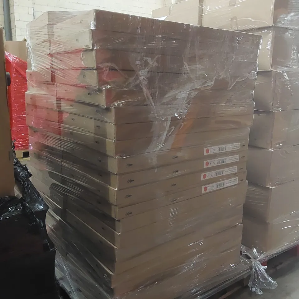 PALLET CONTAINING APPROXIMATELY 35x MODULAR BEDROOM INTERNAL DOUBLE ROBE DRAWER