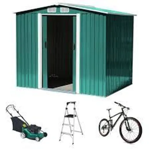 BOXED BREEINS BICYCLE SHED - GREEN (2 BOXES)