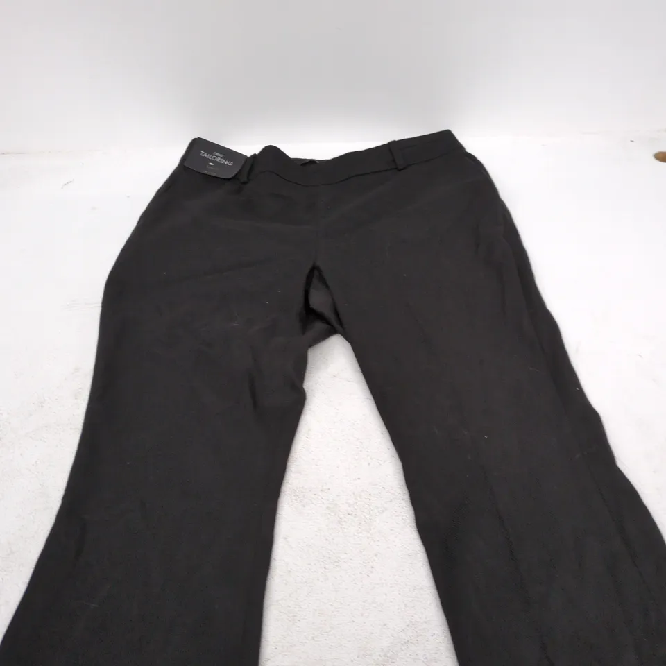 UK 12R NEXT TAILORING BOOTCUT TROUSERS – BLACK