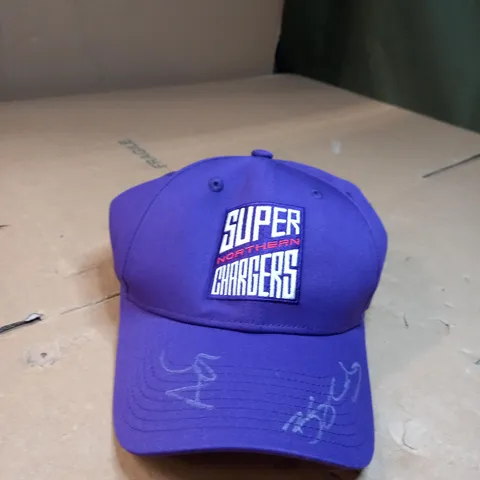 SIGNED NEW ERA SUPER NORTHERN CHARGERS CAP 