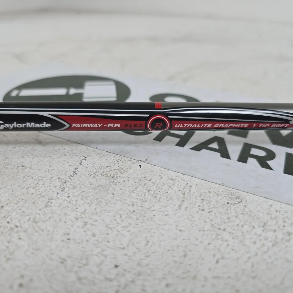 TAYLOR MADE FAIRWAY 65 FLEX R ULTRALITE GRAPHITE SOFT TIP GOLF CLUB