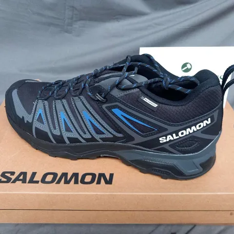 BOXED SALOMON EXVANTAGE CSWP BLACK/MAGNET/DELFT OUTDOOR PLEIN AIR SIZE 9
