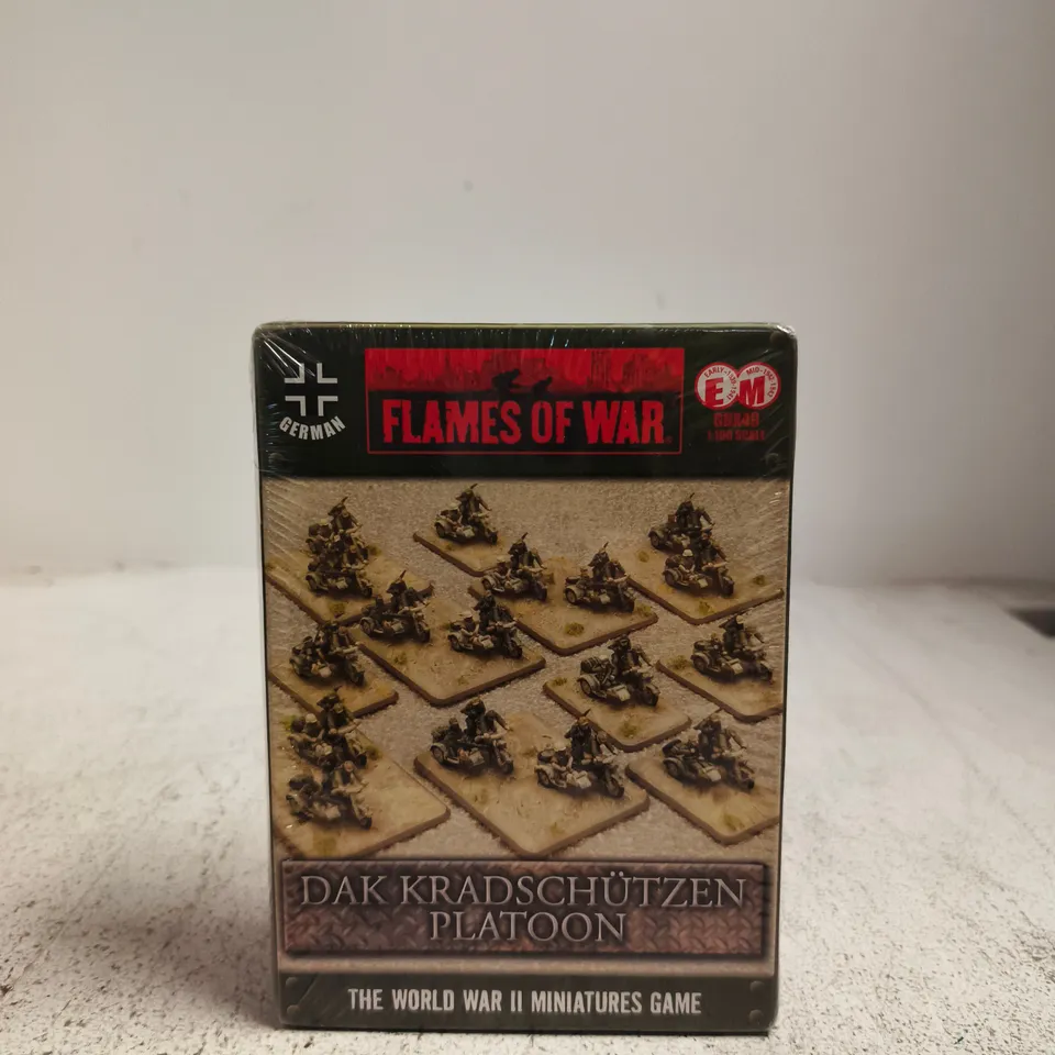 FLAMES OF WAR: DAK KRADSCHUTZEN PLATOON 