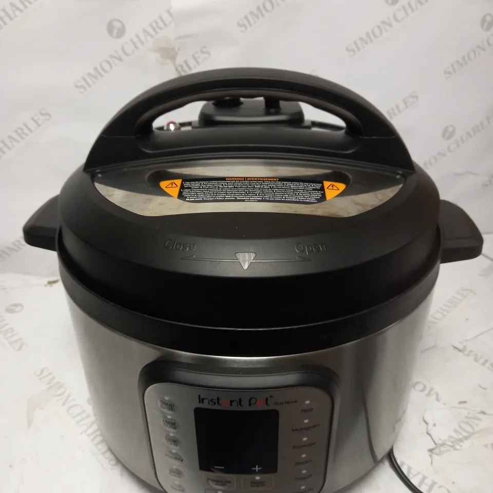 INSTANT POT DUO NOVA ELECTRIC MULTI-USE PRESSURE COOKER