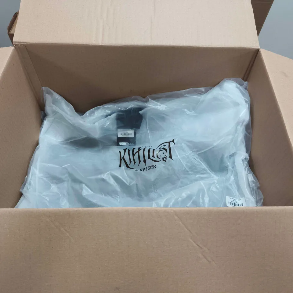 LOT OF APPROXIMATELY 5 BRAND NEW KILLSTAR FALLING NIGHT COATS INBLACK - ALL SIZE L