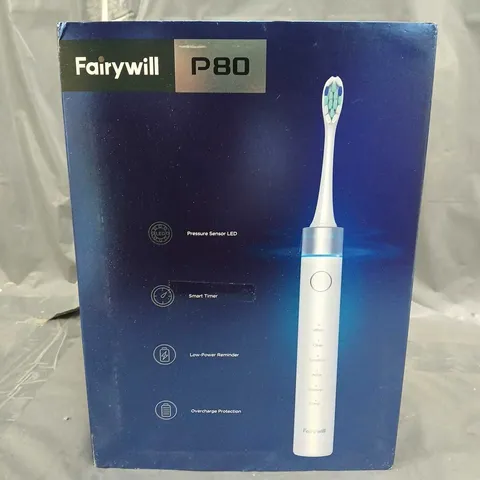 BOXED FAIRYWILL P80 ELECTRIC TOOTHBRUSH