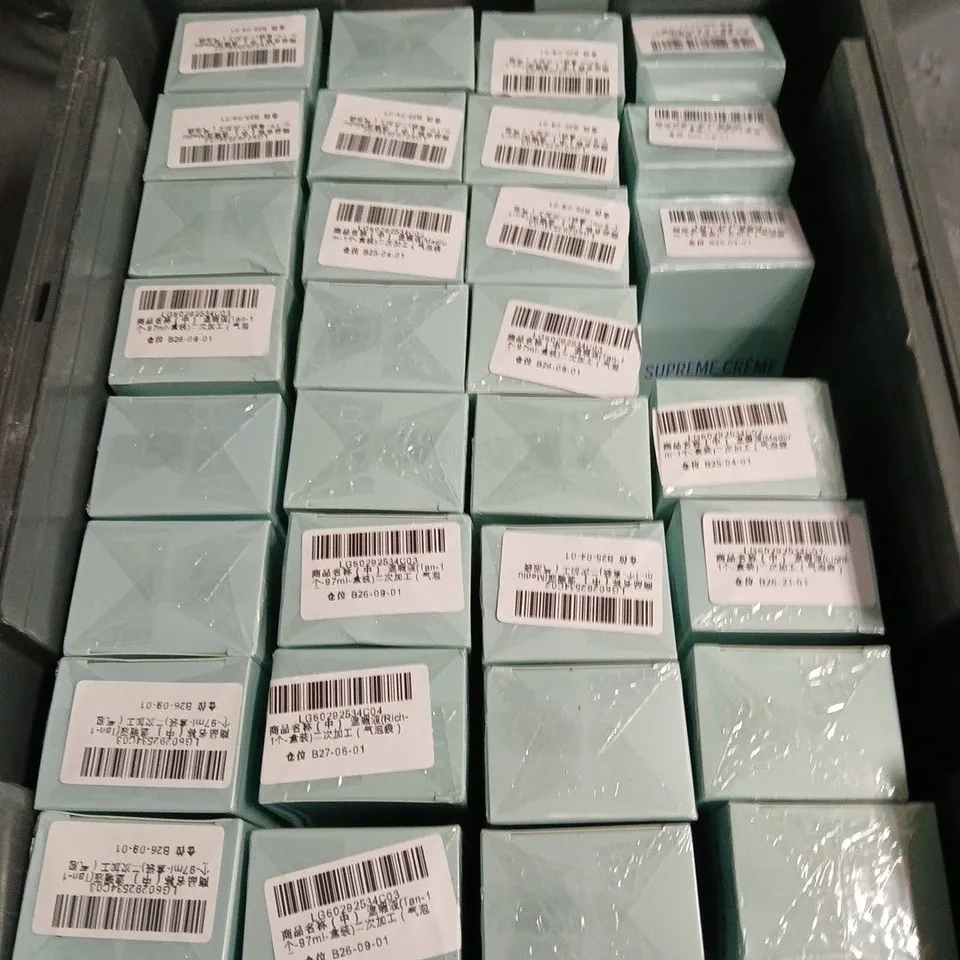 APPROXIMATELY 30 ASSORTED SUPREME CREAM ALL OVER COMPLEXION PERFECTOR