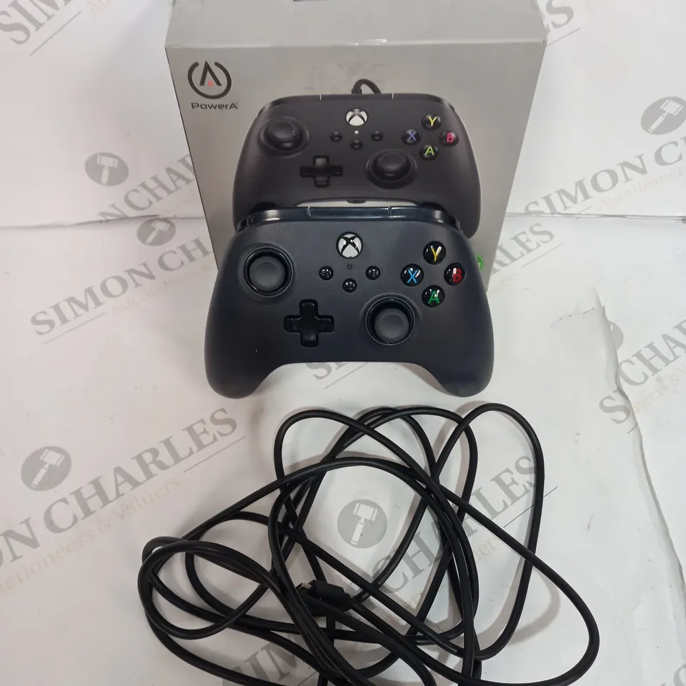 BOXED XBOX POWER A WIRED CONTROLLER