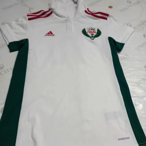 ADIDAS FOOTBALL POLO SHIRT SIZE S