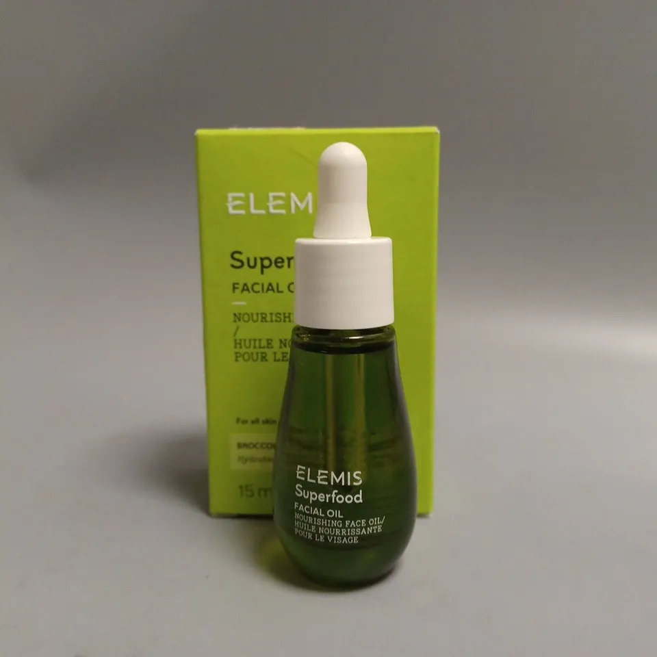 BOXED ELEMIS SUPERFOOD FACIAL OIL 15ML