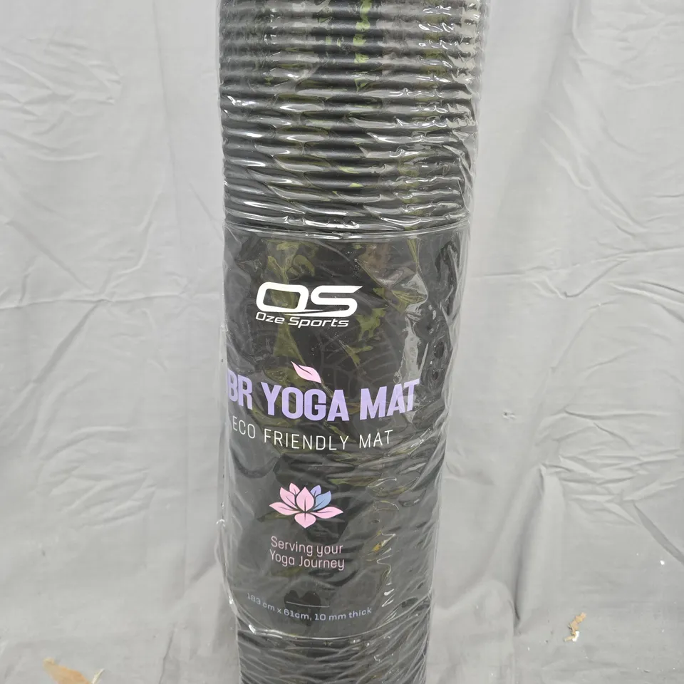 OZE SPORTS YOGA MAT -  183 CM X 60 CM X 10 MM