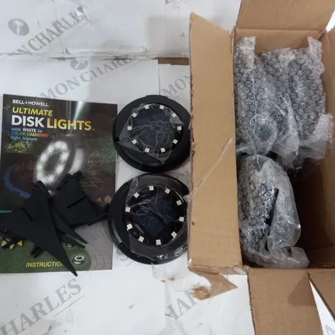 BELL & HOWELL DUAL FUNCTION SET OF LED ULTIMATE DISK LIGHTS