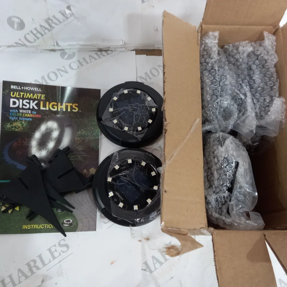 BELL & HOWELL DUAL FUNCTION SET OF LED ULTIMATE DISK LIGHTS