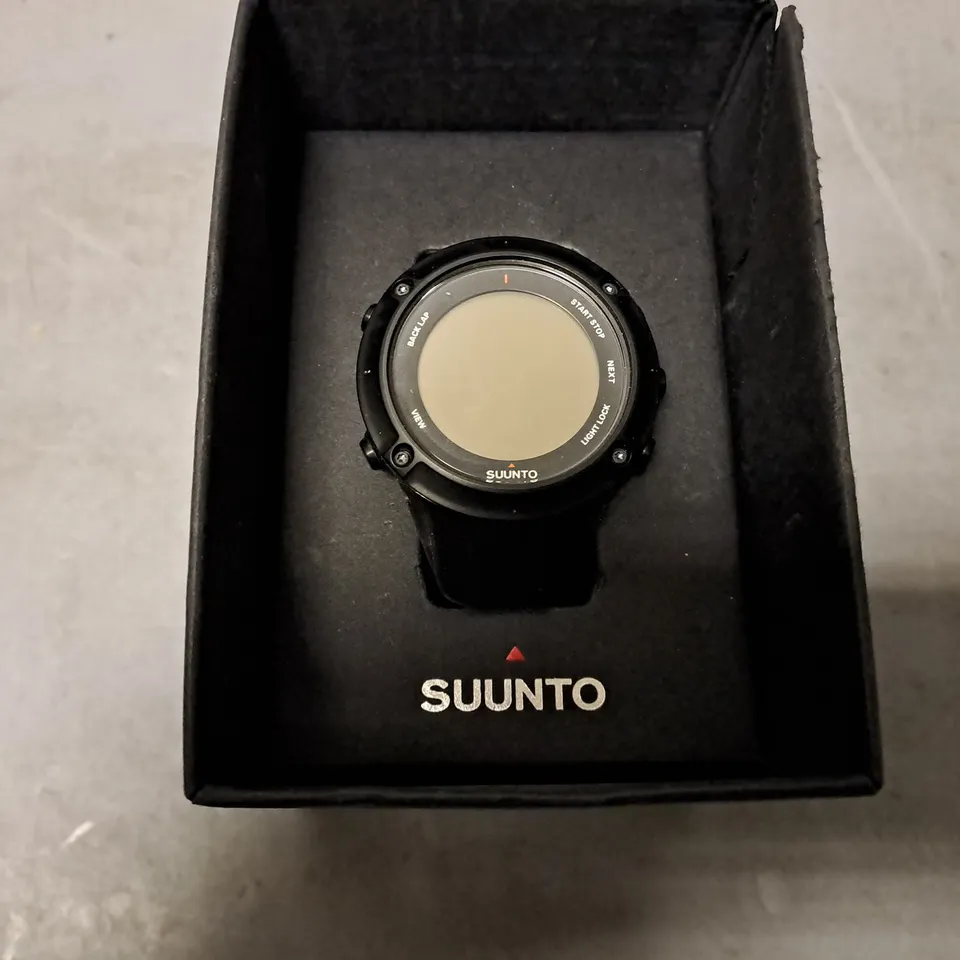 BOXED SUUNTO AMBIT3 PEAK BLACK WATCH